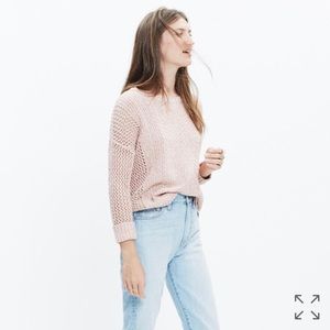 Madewell Marled Plaza Pullover Sweater